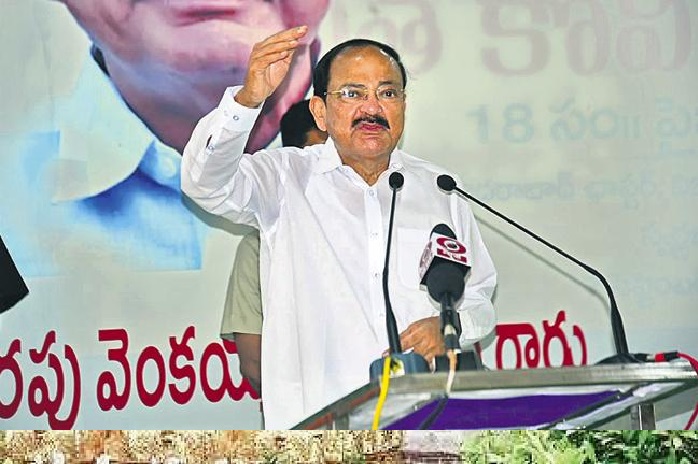 గ్రామాభివృద్ధికి యువత కృషి చేయాలి` వెంకయ్యనాయుడు