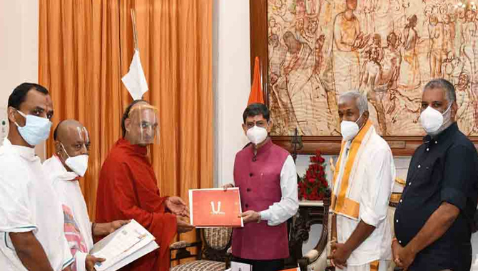 తమిళనాడు గవర్నర్ ను కలిసిన చినజీయర్ స్వామి