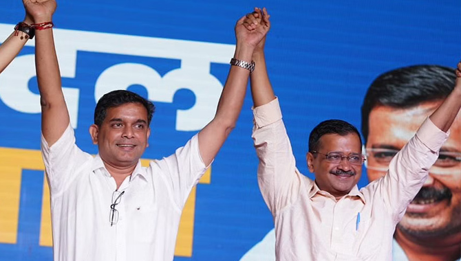 గోవా సీఎం అభ్యర్థిని ప్రకటించిన ఆప్