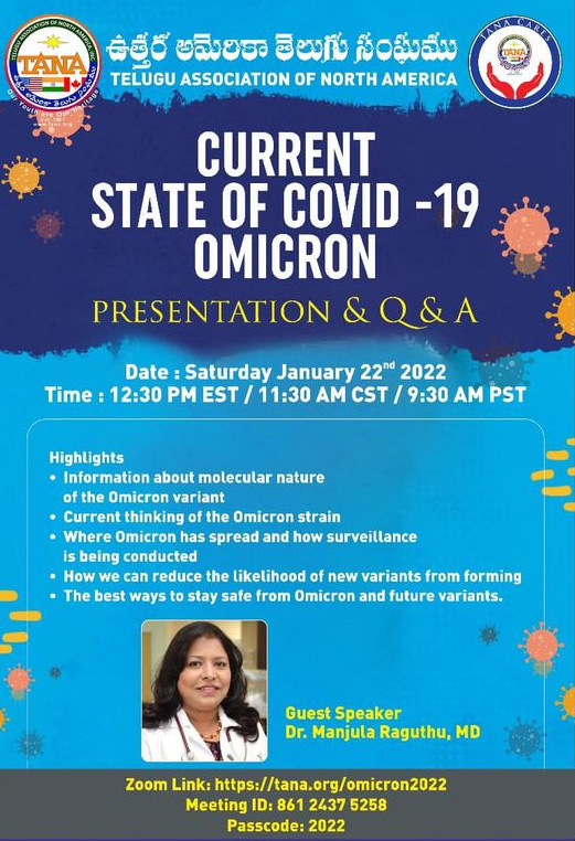 Current State of Covid-19 Omicron Presentation and Q & A