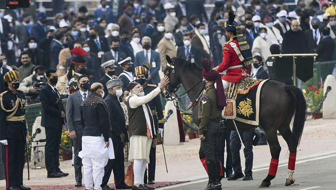 గణతంత్ర దినోత్సవం సందర్భంగా.. ఆసక్తికర సంఘటన