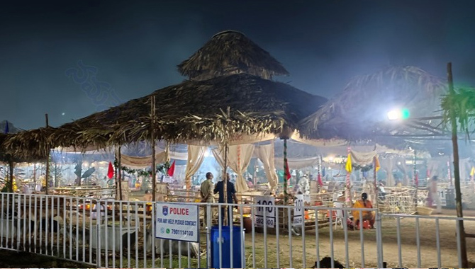 నిత్య దీపకాంతులతో శ్రీరామనగరం