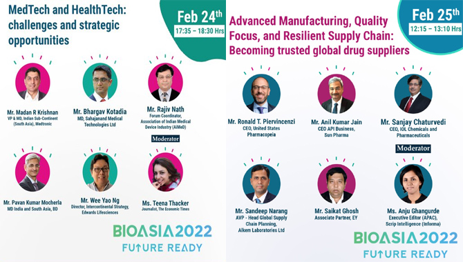 హైదరాబాద్ లో  బయో ఏసియా సదస్సు