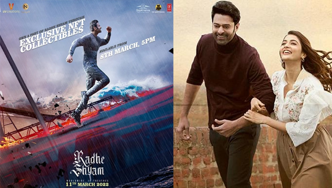 మార్చ్ 8న ప్రభాస్ ‘రాధే శ్యామ్’ NFT లాంఛింగ్..