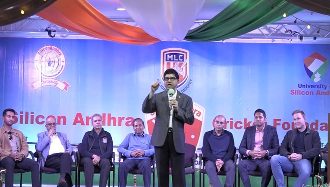 SiliconAndhra MoU with Major League Cricket