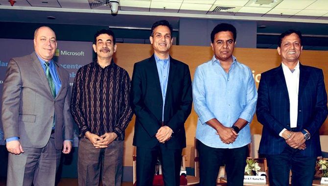 హైదరాబాద్ లో మైక్రోసాఫ్ట్ డేటా సెంటర్
