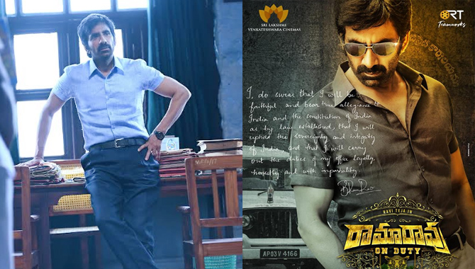 స్పెయిన్‌లో రవితేజ ‘రామారావు ఆన్ డ్యూటీ’ పాటల చిత్రీకరణ