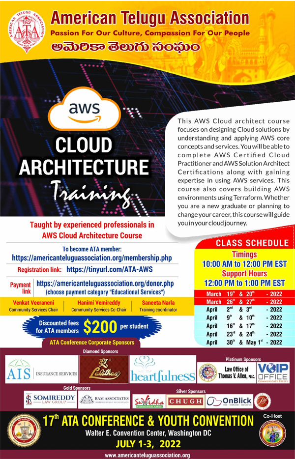 AWS Cloud Architecture Training