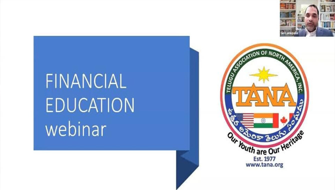 TANA Financial Planning Webinar a Great Success