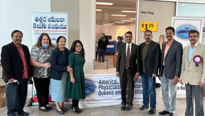 TANA, TLCA of New York and AAPI joined hands for Blood Drive