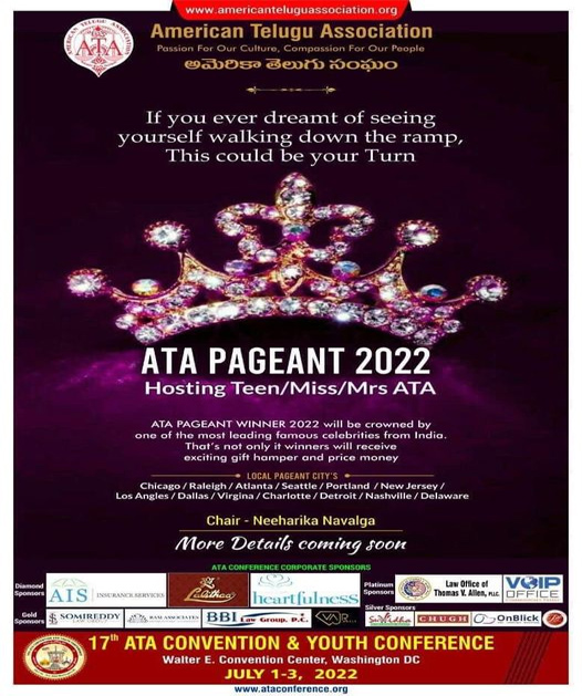 ATA Pageant Teen/Miss/Mrs Competitions