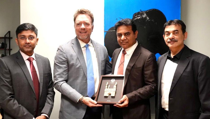 హైదరాబాద్ లో తయారీ సంస్థ ఏర్పాటుకు కన్‌ఫ్ల్యూయెంట్ అంగీకారం