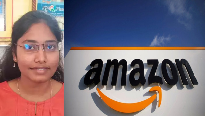 ఏపీ అమ్మాయికి జాక్‌పాట్‌..  అమెజాన్‌లో