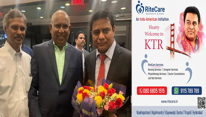 రైట్ కేర్ కి కేటీఆర్ అభినందనలు