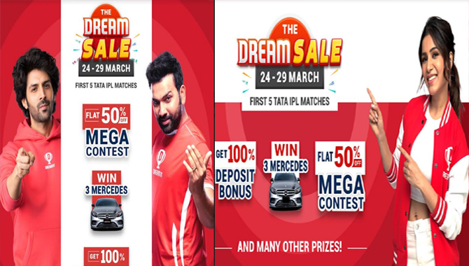 Dream11 Welcomes Kartik Aaryan And Samantha Prabhu Aboard The Dream Team As Brand Endorsers 