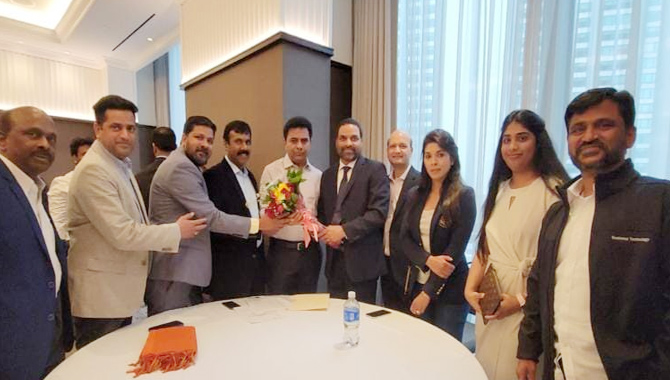 17వ ఆటా మహాసభలకు కేటీఆర్ ను ఆహ్వానించిన ఆటా నాయకులు