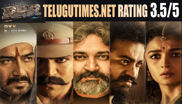 రివ్యూ: రాజమౌళి మార్క్ విజువల్ వండర్ ‘RRR’