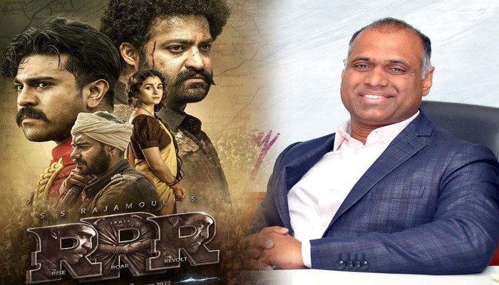 ఆర్ఆర్ఆర్ సినిమాపై నెగెటివ్ రివ్యూలు రాసిన వారిపై నిర్మాత  ప్రసాద్ వీ పొట్లూరి ఫైర్