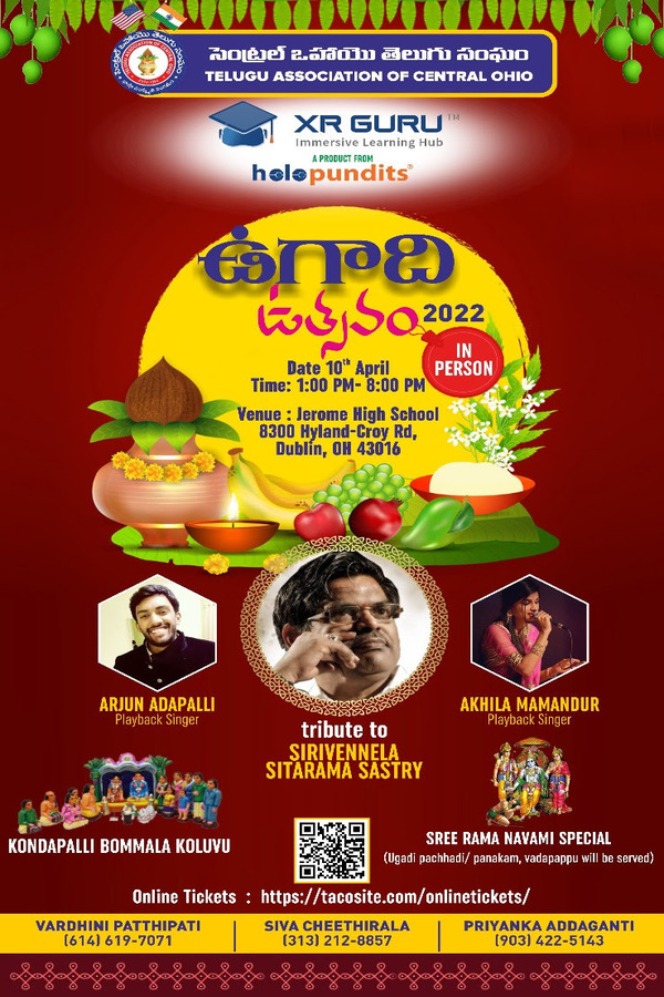 TACO 2022 Ugadi Utsavam -April 10th