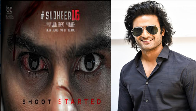 రెగ్యులర్ షూటింగ్‌లో సుధీర్ బాబు – భవ్య క్రియేషన్స్ యాక్షన్ థ్రిల్లర్