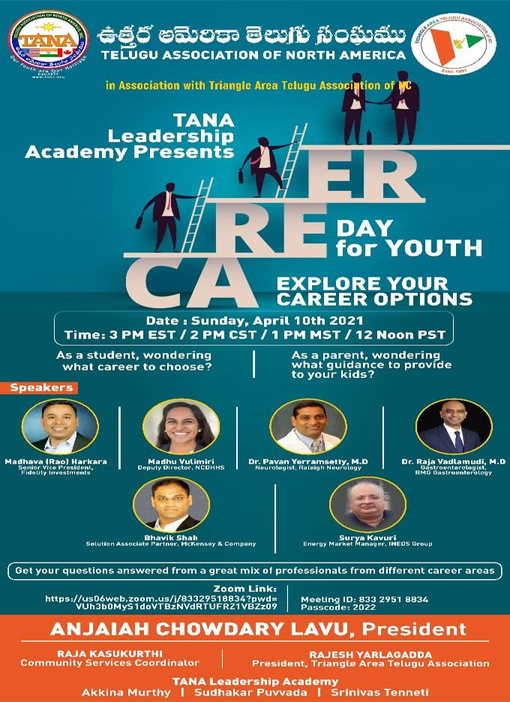 TANA Leadership Academy Presents Career Day for Youth