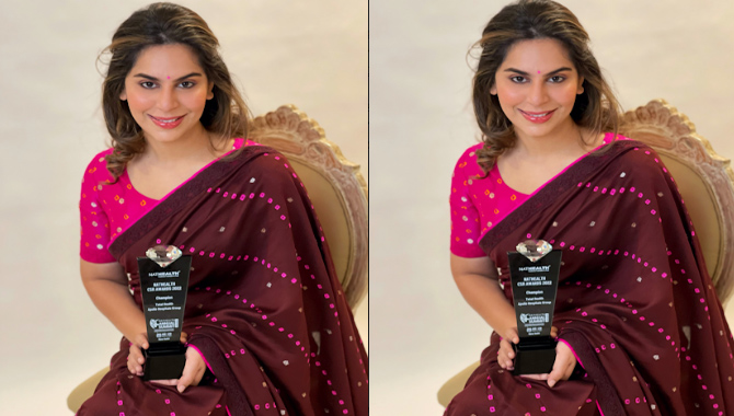 రామ్ చరణ్ సతీమణి ఉపాసన కొణిదెలకు ప్రతిష్టాత్మక పురస్కారం