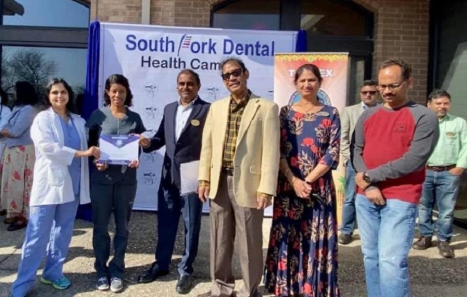 ఉత్తర టెక్సస్ తెలుగు సంఘం మరియు సౌత్ ఫోర్క్ డెంటల్ ఆధ్వర్యంలో హెల్త్ కాంప్