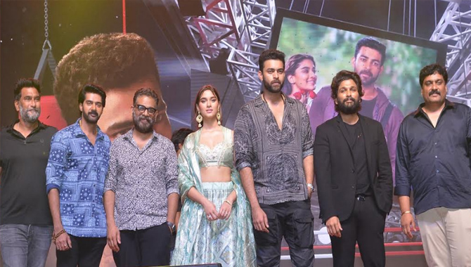 ‘గ‌ని’ కోసం నా బ్ర‌ద‌ర్ వ‌రుణ్ తేజ్ ప్రాణం పెట్టాడు : అల్లు అర్జున్