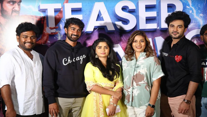 స‌మంత చేతుల మీదుగా విడుద‌లైన ‘శ్రీదేవి శోభన్ బాబు’ టీజర్