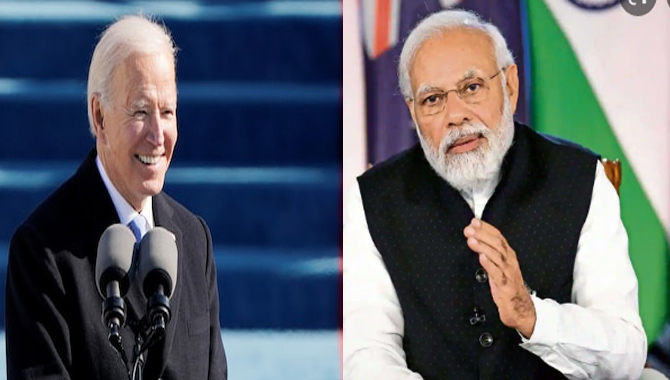 నేడు బైడెన్ తో మోదీ వర్చువల్ భేటీ