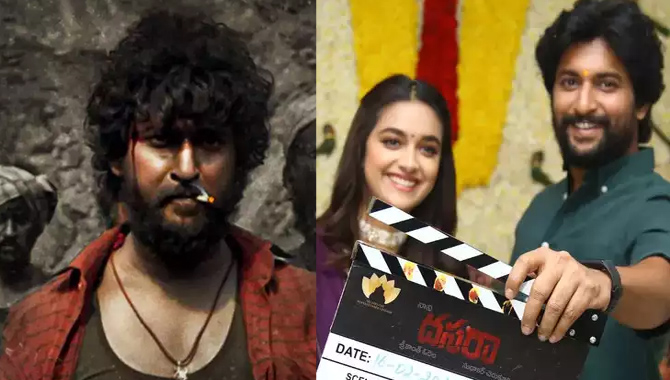 500 మంది డ్యాన్సర్లతో గోదావరిఖనిలో భారీ సాంగ్ షూటింగ్ లో నాని ‘దసరా’