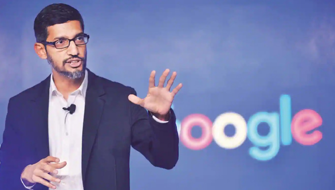 సుందర్ పిచాయ్కు గూగుల్ షాక్ సుందర్ పిచాయ్కు గూగుల్ షాక్
