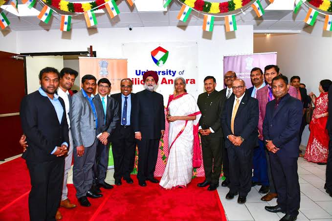 Nirmala Sitaraman Visits Siliconandhra University