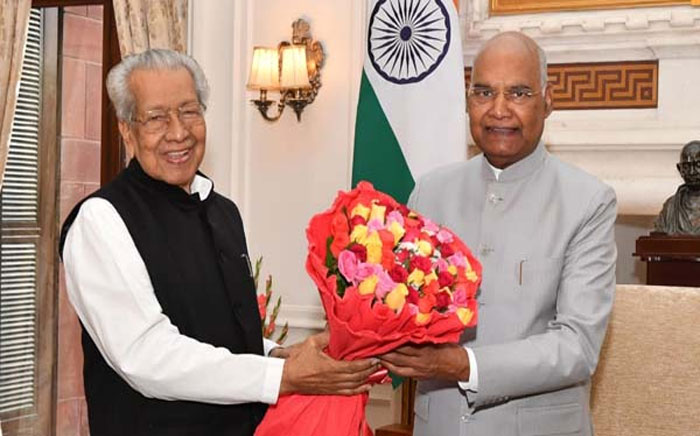 రాష్ట్రపతిని కలిసిన గవర్నర్