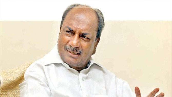 ఏకే ఆంటోనీ కీలక నిర్ణయం.. రాజకీయాలకు