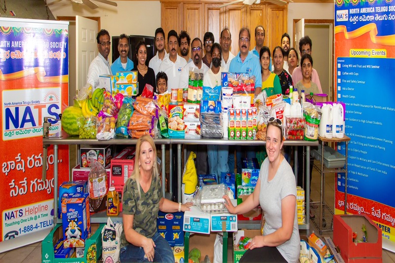 అనాథల ఆకలి తీర్చేందుకు నాట్స్ ముందడుగు