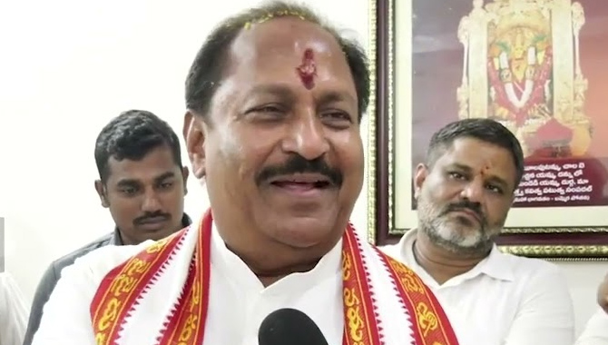 ఆలయాల అభివృద్ధికి మాస్టర్ ప్లాన్  : రాష్ట్ర దేవాదాయశాఖ మంత్రి కొట్టు సత్యనారాయణ