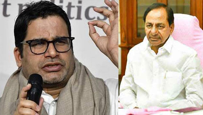 సీఎం కేసీఆర్‌తో పీకే భేటీ