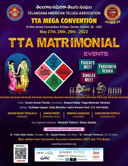 TTA Mega Convention… Matrimonial Events