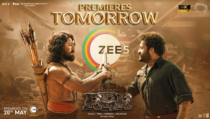 ఆర్ఆర్ఆర్ సినిమాను ఉచితంగా చుడొచ్చు! వెనక్కి తగ్గిన జీ 5