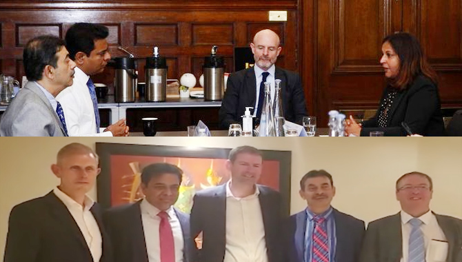 మంత్రి కేటీఆర్ యూకే పర్యటన.. పలు కంపెనీలతో భేటీ