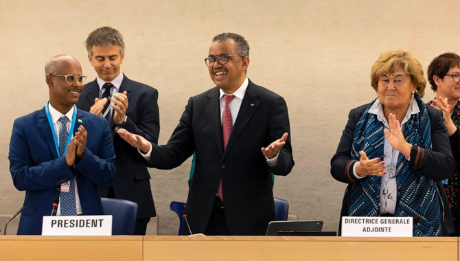 డబ్ల్యూహెచ్ వో చీఫ్ గా మరోసారి టెడ్రోస్