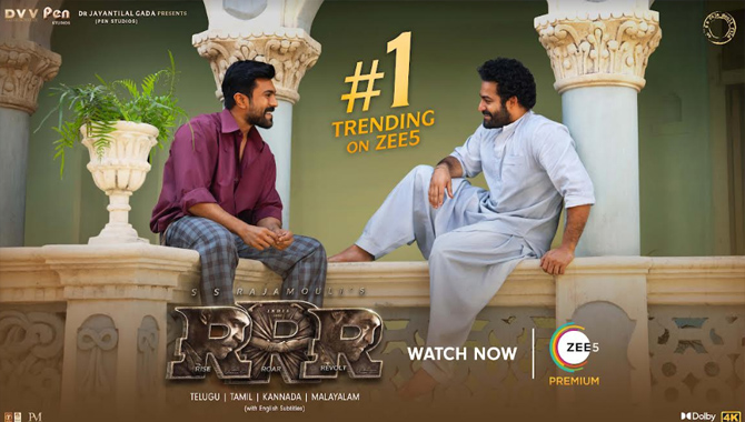 ప్రపంచవ్యాప్తంగా గర్జించే స్పందనతో ఓటిటిలో ‘RRR’ స్ట్రీమింగ్