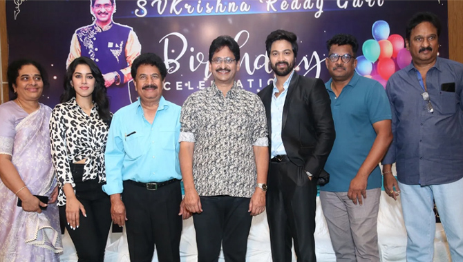 ఆడవారిని కించ‌ప‌రిచేవిధంగా నా చిత్రాలు ఉండవ్! ‘ఆర్గానిక్ మామ‌- హైబ్రీడ్ అల్లుడు’ సెట్లో ఎస్‌.వి. కృష్ణారెడ్డి