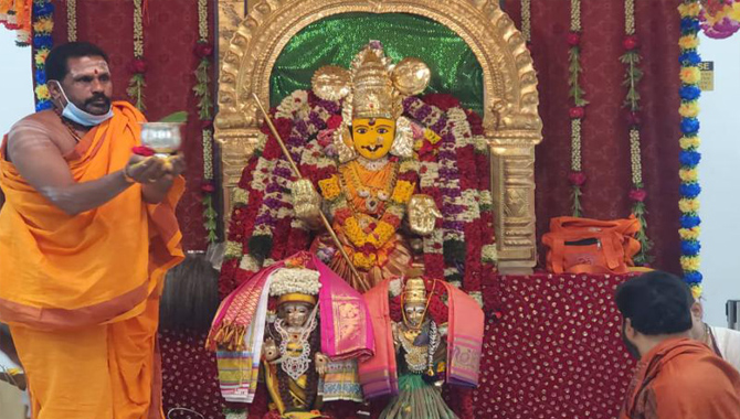 సాయి దత్త పీఠం లో శివ పార్వతి కళ్యాణం