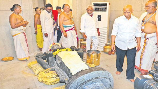 అమరావతి శ్రీవారి ఆలయ మహా సంప్రోక్షణ