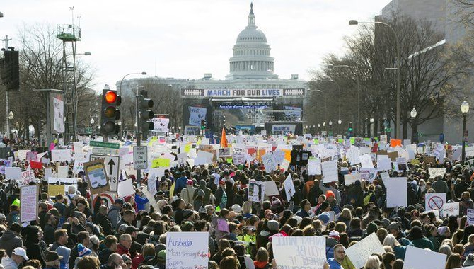 వాషింగ్టన్ లో మార్చ్ ఫర్ అవర్ లైవ్స్ పేరిట… భారీ ర్యాలీ