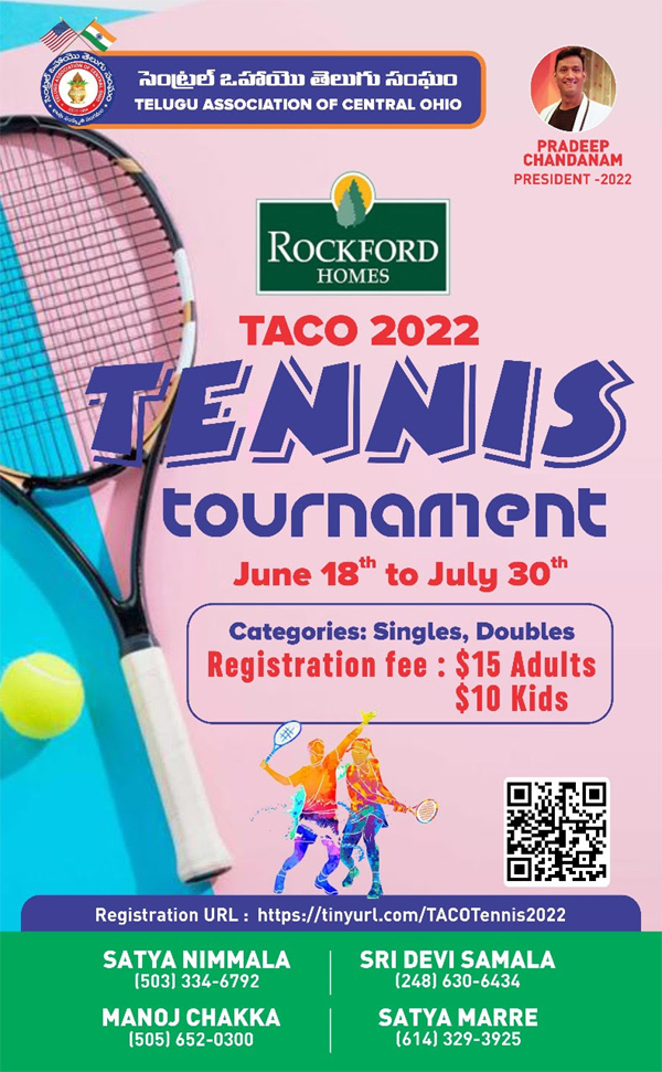 TACO 2022 – Tennis Tournament
