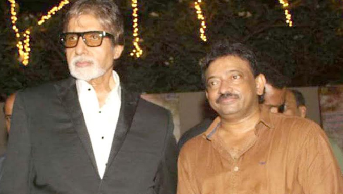 వెనక్కి వెళుతున్న ఆర్జీవీ!  బిగ్ బి తో హర్రర్ జోనర్‌లో బాలీవుడ్ చిత్రం!!