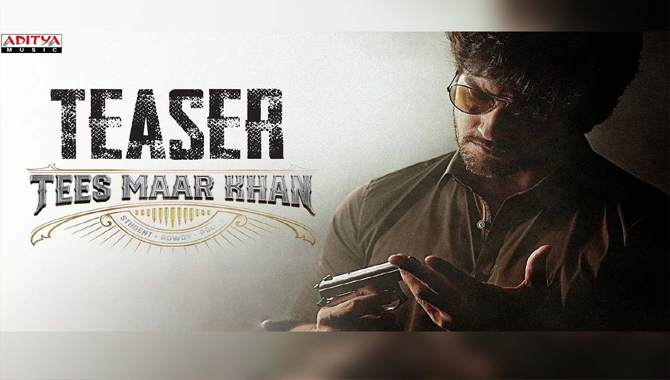 ఆది సాయి కుమార్ హై వోల్టేజ్ యాక్షన్ ఎంటర్ టైనర్ “తీస్ మార్ ఖాన్” టీజర్